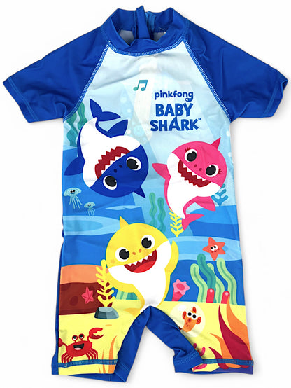 Baby Shark Badeanzug UV50+ Schutzanzug Gr.86 -116 cm