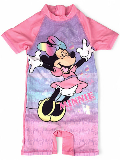 Minnie Mouse Badeanzug UV50+ Schutzanzug Gr.86 -116 cm