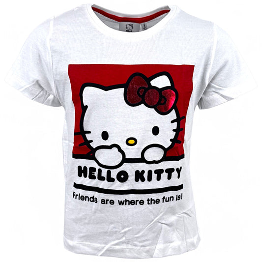 Hello Kitty T-Shirt für Mädchen Gr.104 -140 cm