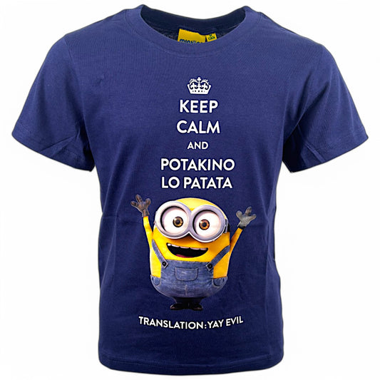 Minions Jersey T-Shirt Gr. 104 - 140 cm