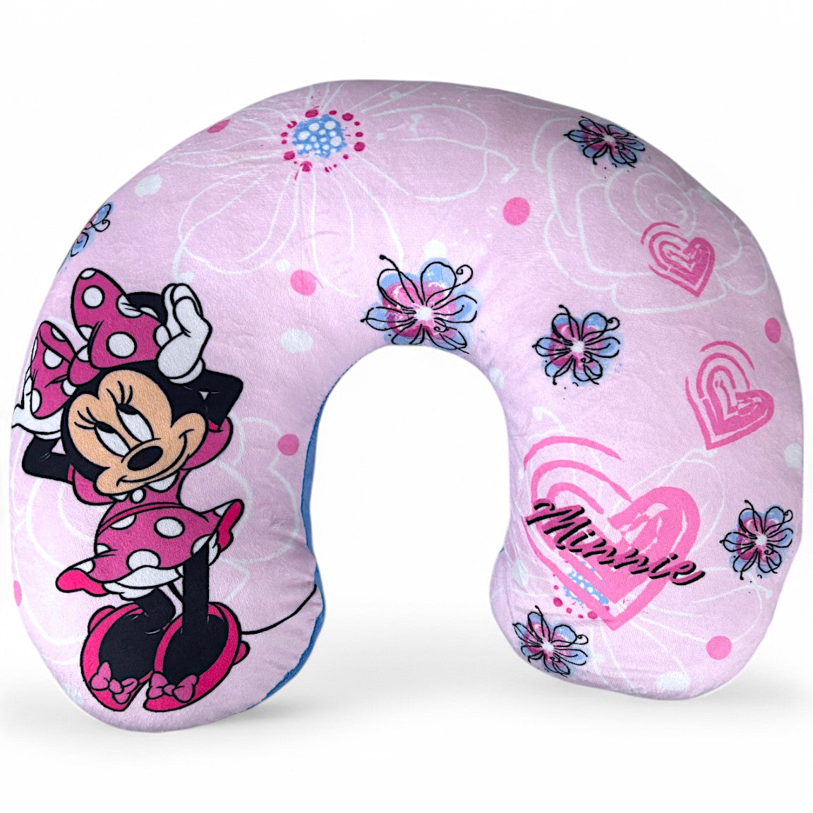 Reisekissen Minnie Mouse Kinder Nackenkissen 37x30x10 cm