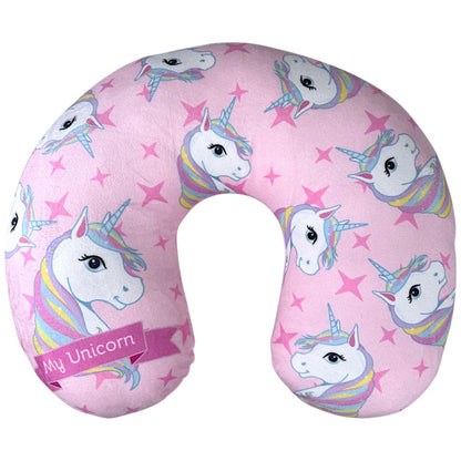 Reisekissen Einhorn Kinder Nackenkissen 37x30x10 cm