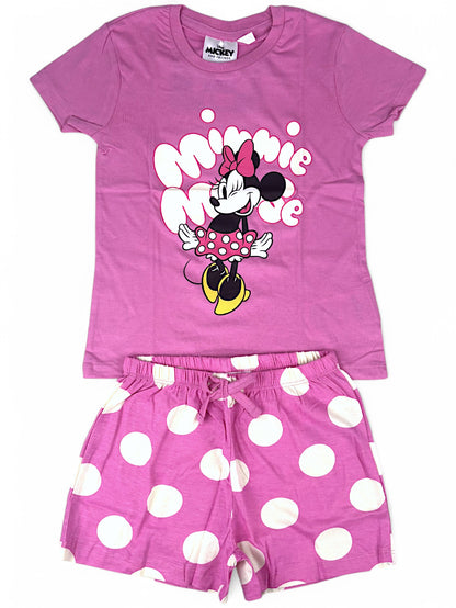 Schlafanzug kurz Minnie Mouse Gr.98-122 cm