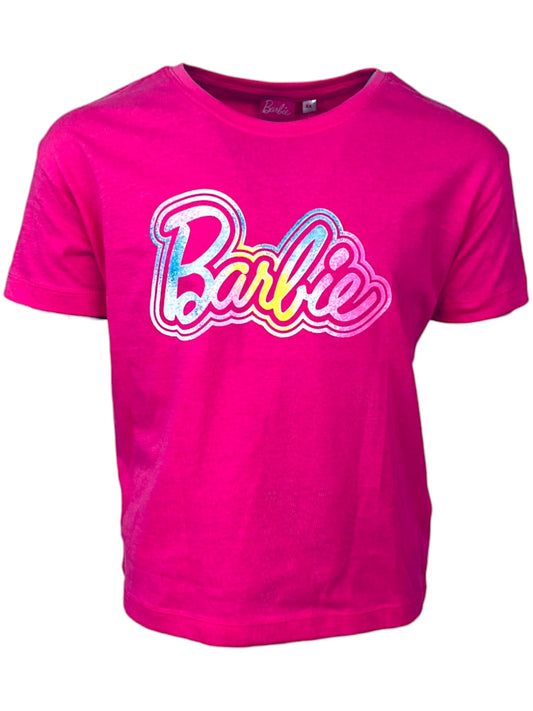 Barbie T-Shirt für Mädchen Gr. 104 - 140 cm