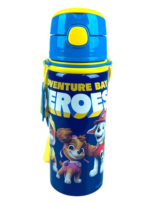 Alu-Trinkflasche Paw Patrol 600 ml mit Tragegurt