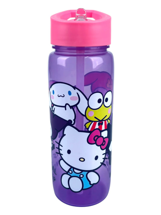 Hello Kitty Trinkflasche 600 ml mit Griff & Trinkkappe