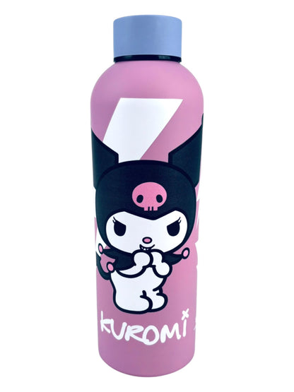 Kuromi Edelstahl Trinkflasche 800ml