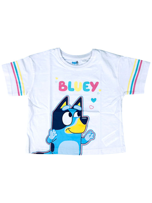 Bluey Crop Top für Mädchen  Gr. 92 - 116 cm