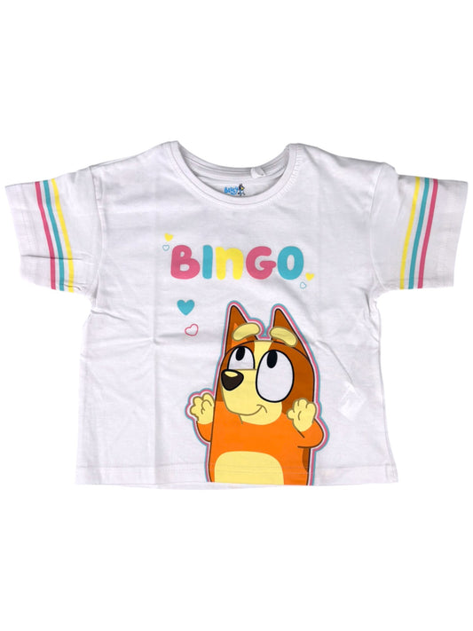 Bluey & Bingo Crop Top für Mädchen  Gr. 92 - 116 cm