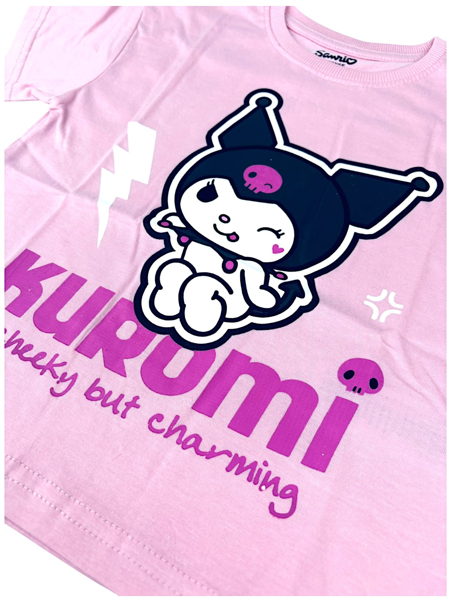 Hello Kitty T-Shirt Kuromi für Mädchen Gr. 116 - 158 cm