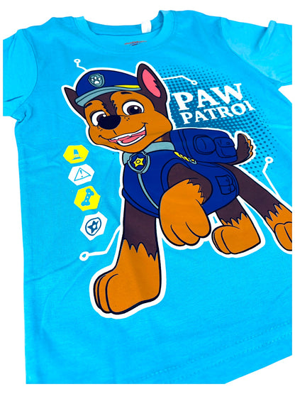Paw Patrol Schlafanzug kurz  - Shorty für Jungen Gr. 98 - 128 cm