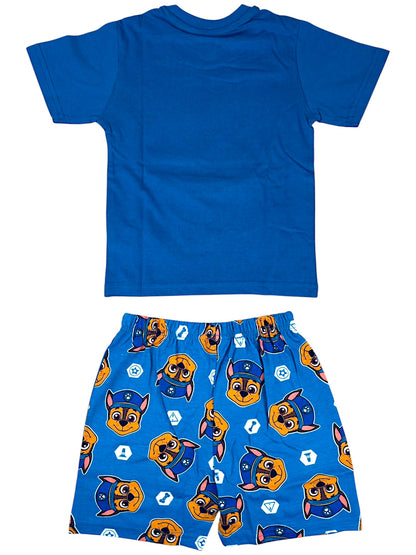 Paw Patrol Schlafanzug kurz  - Shorty für Jungen Gr. 98 - 128 cm