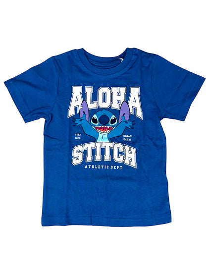 Disney Stitch Schlafanzug kurz  - Shorty für Jungen Gr. 98 - 128 cm