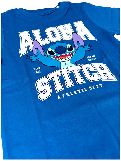 Disney Stitch Schlafanzug kurz  - Shorty für Jungen Gr. 98 - 128 cm
