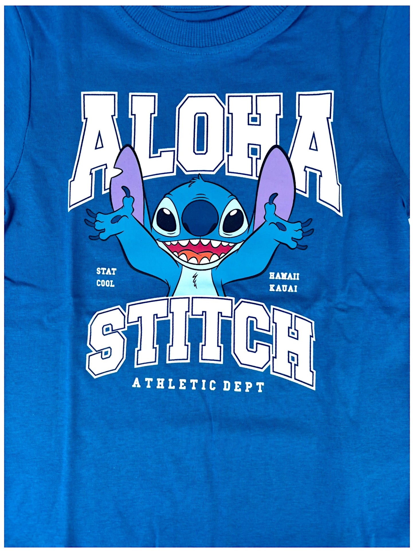Disney Stitch Schlafanzug kurz  - Shorty für Jungen Gr. 98 - 128 cm