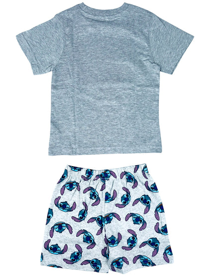 Disney Stitch Schlafanzug kurz  - Shorty für Jungen Gr. 98 - 128 cm