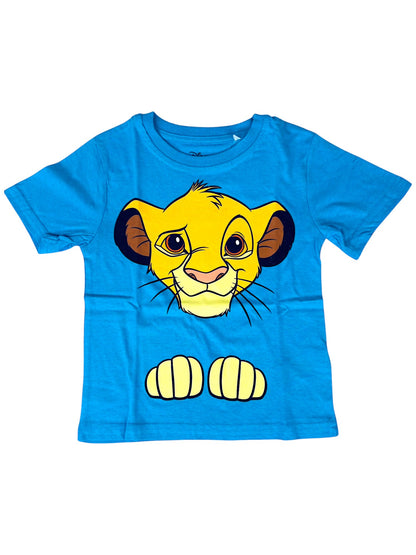 König der Löwen Schlafanzug kurz Simba  - Shorty für Jungen Gr. 98 - 128 cm
