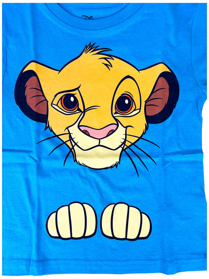 König der Löwen Schlafanzug kurz Simba  - Shorty für Jungen Gr. 98 - 128 cm