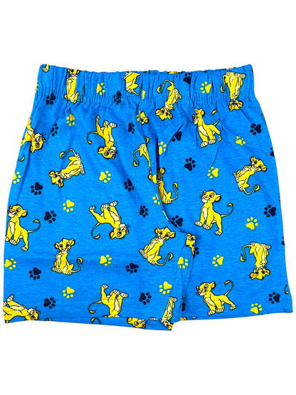 König der Löwen Schlafanzug kurz Simba  - Shorty für Jungen Gr. 98 - 128 cm