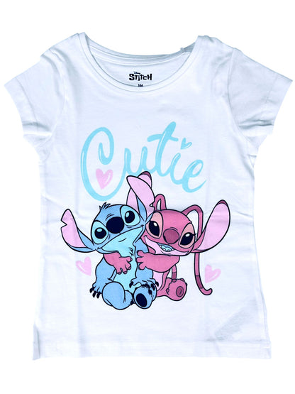 Disney Stitch Schlafanzug kurz  - Shorty für Mädchen Gr. 104 - 152 cm