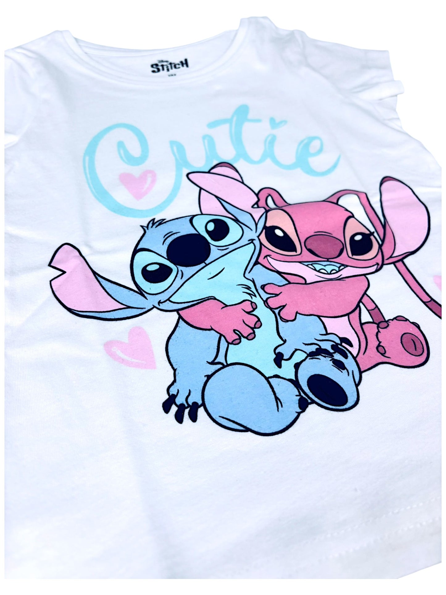 Disney Stitch Schlafanzug kurz  - Shorty für Mädchen Gr. 104 - 152 cm