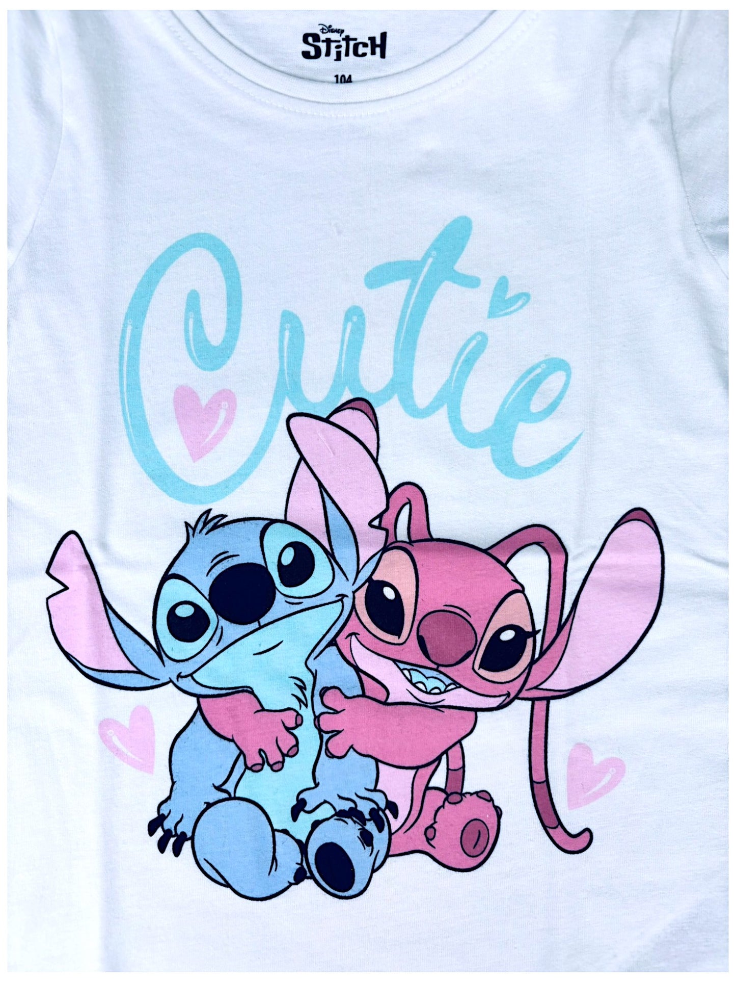 Disney Stitch Schlafanzug kurz  - Shorty für Mädchen Gr. 104 - 152 cm