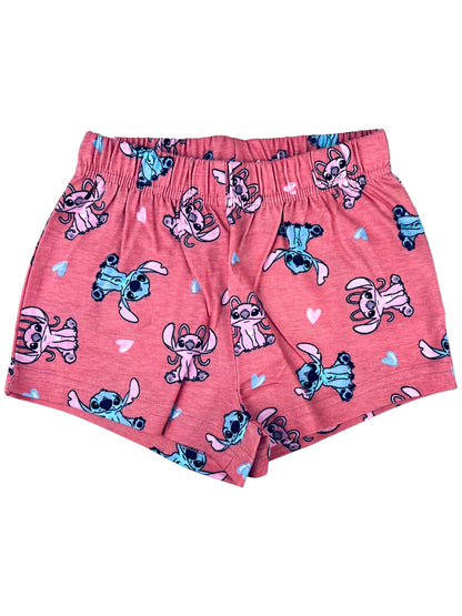 Disney Stitch Schlafanzug kurz  - Shorty für Mädchen Gr. 104 - 152 cm