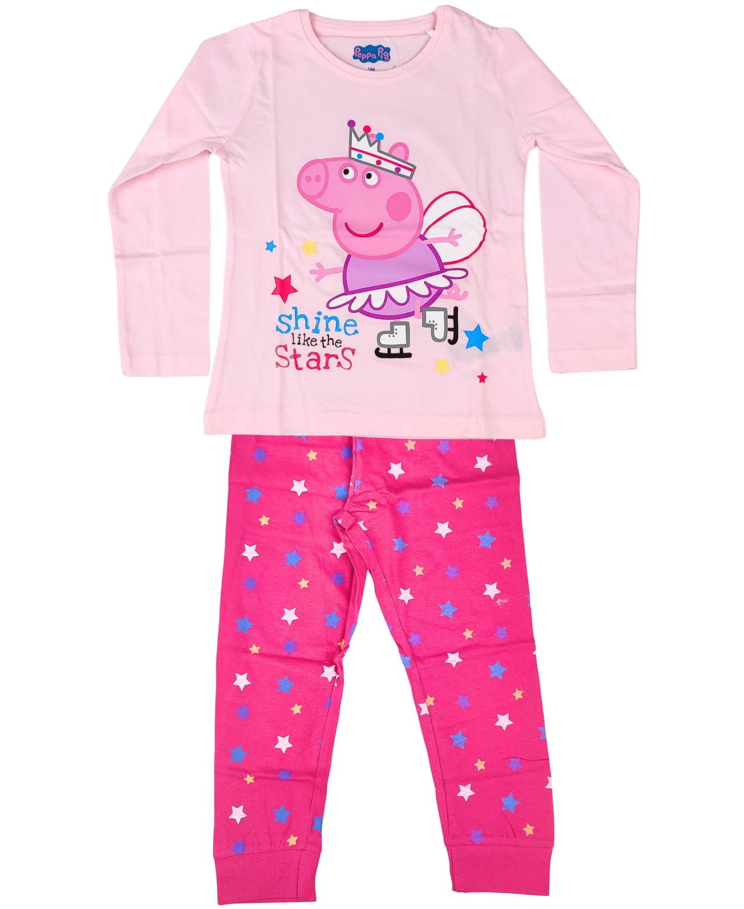Peppa Pig Schlafanzug für Mädchen Gr. 92 - 116 cm