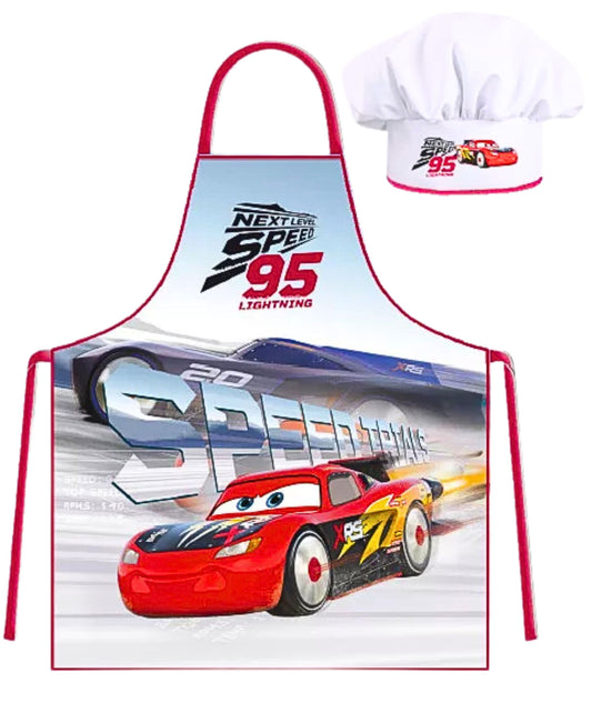 Disney Cars Kochschürze Set mit Kochmütze