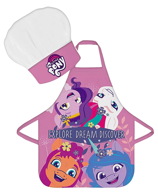 My Little Pony Kochschürze Set mit Kochmütze