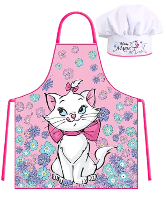 Aristocats Marie Kochschürze Set mit Kochmütze