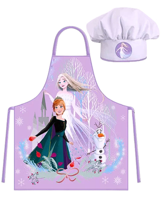 Disney Frozen Kochschürze Set mit Kochmütze