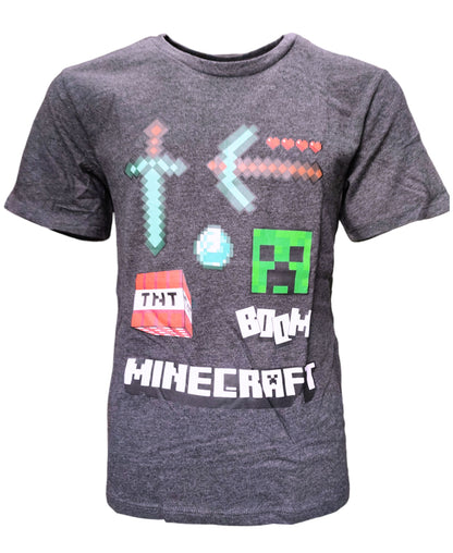 Minecraft  Creeper T-Shirt für Jungen