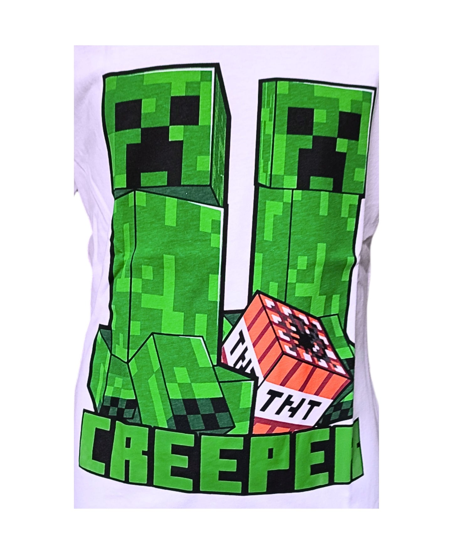 Minecraft Creeper T-Shirt für Jungen
