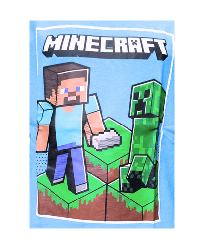 Minecraft Steve & Creeper T-Shirt für Jungen