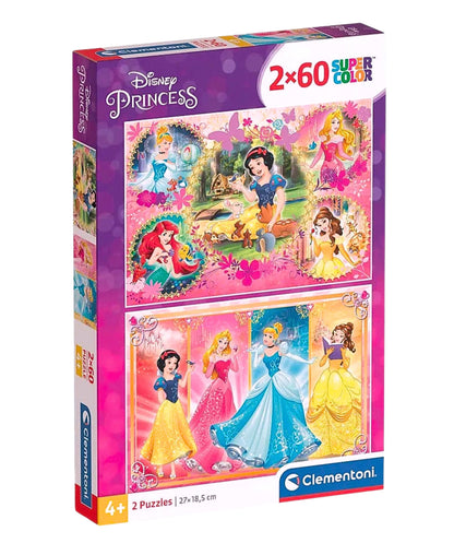 Disney Princess Kinderpuzzle Clementoni 2x60