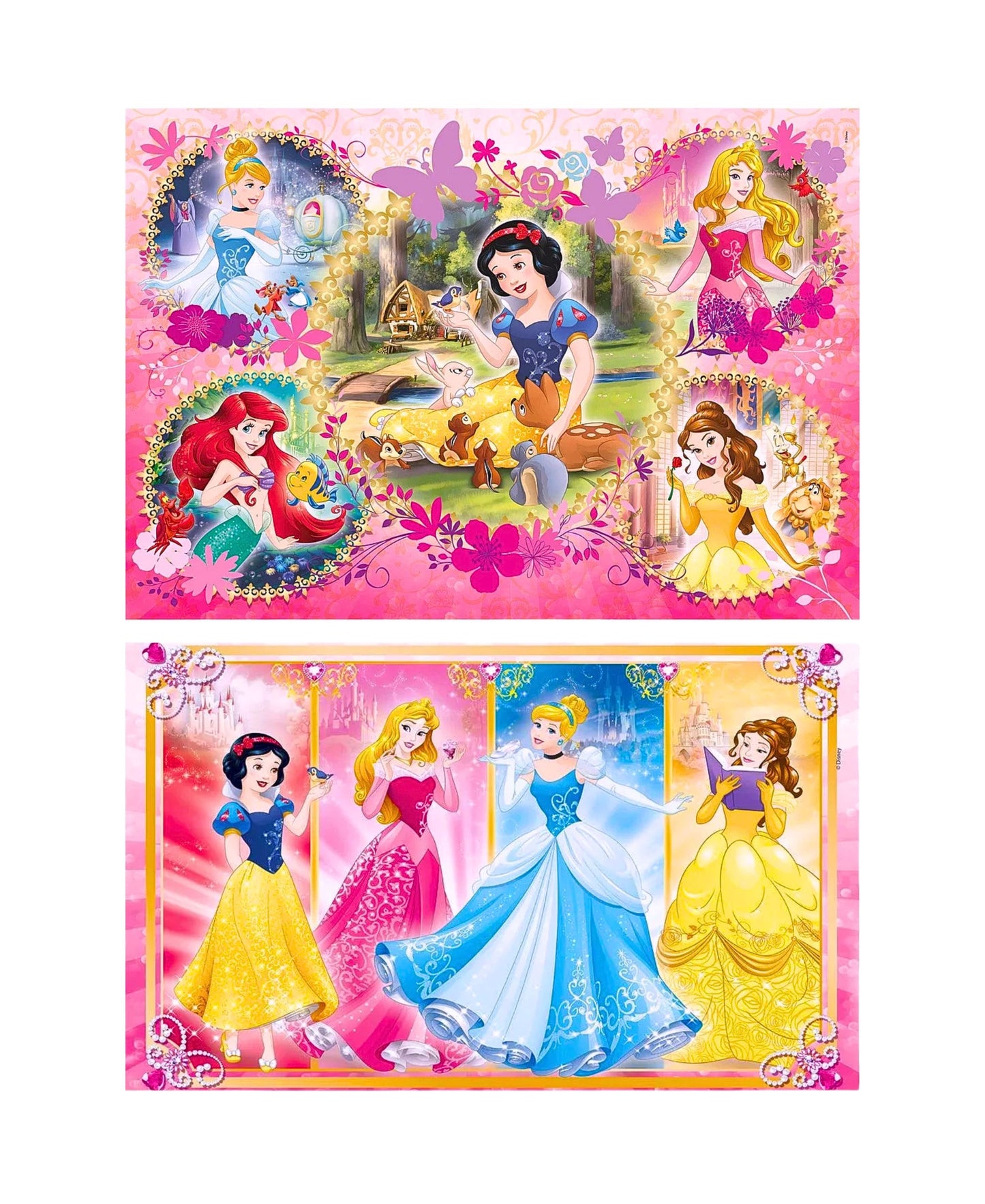 Disney Princess Kinderpuzzle Clementoni 2x60