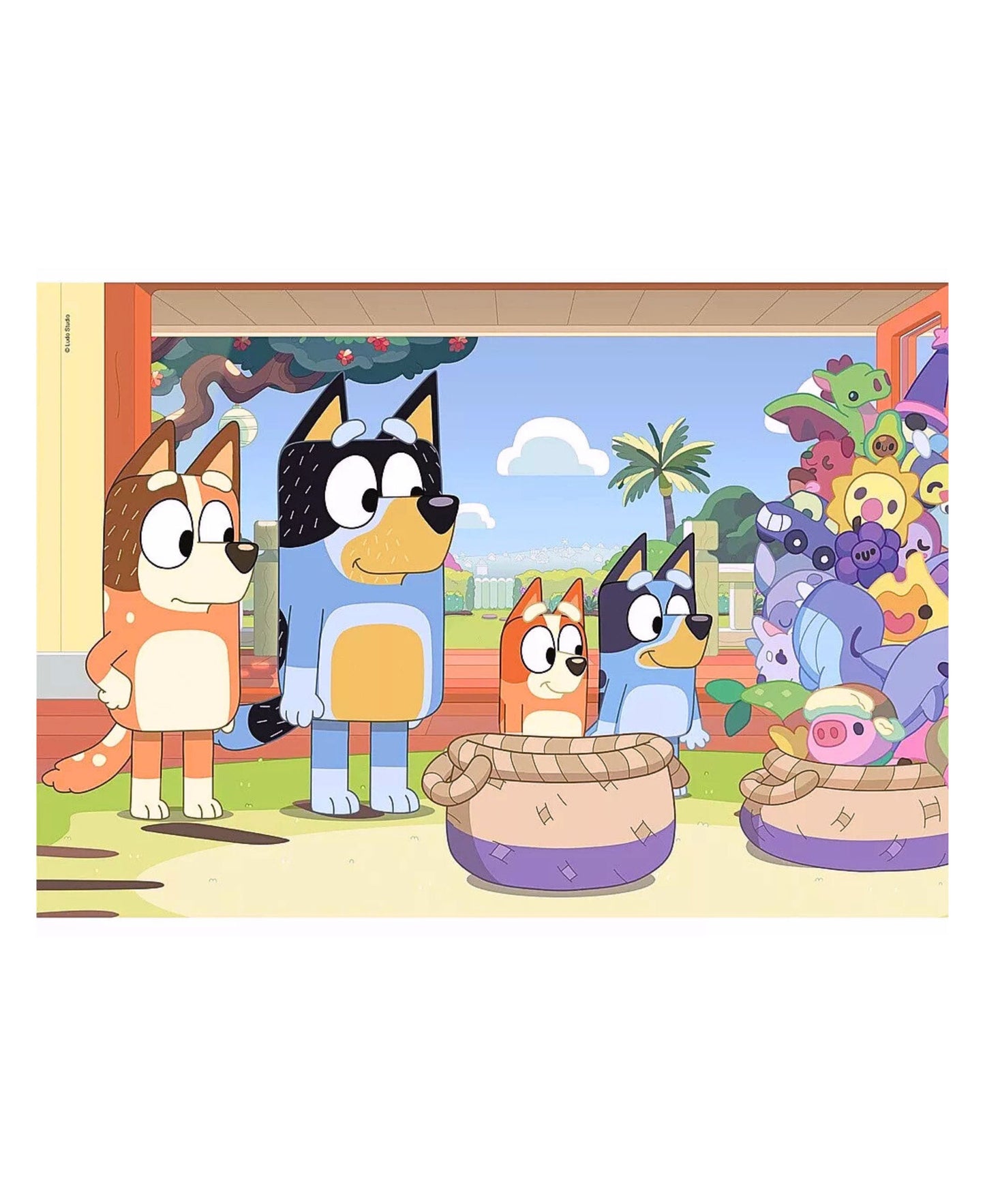 Bluey Kinderpuzzle 2x20 Puzzleteile