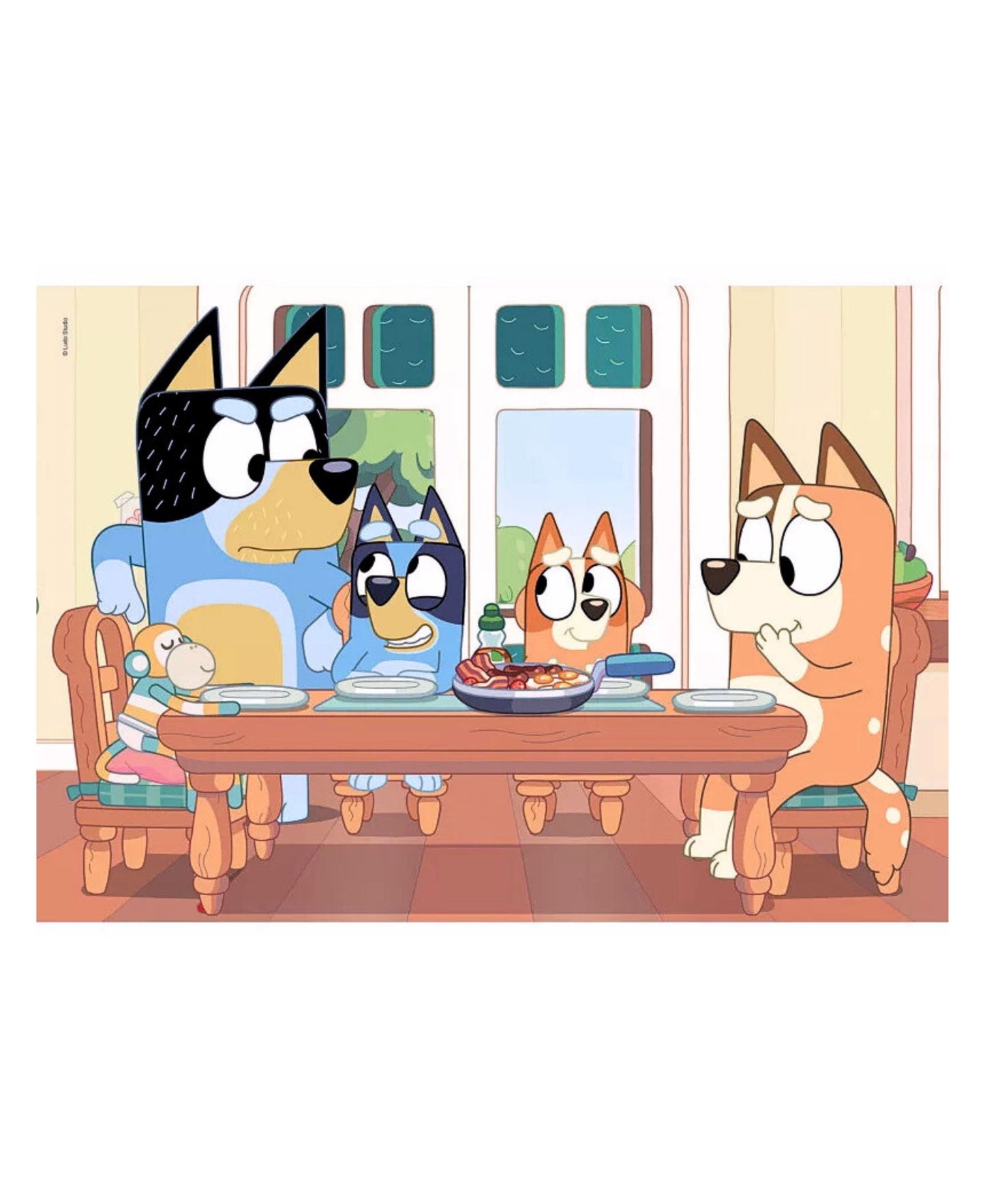 Bluey Kinderpuzzle 2x20 Puzzleteile