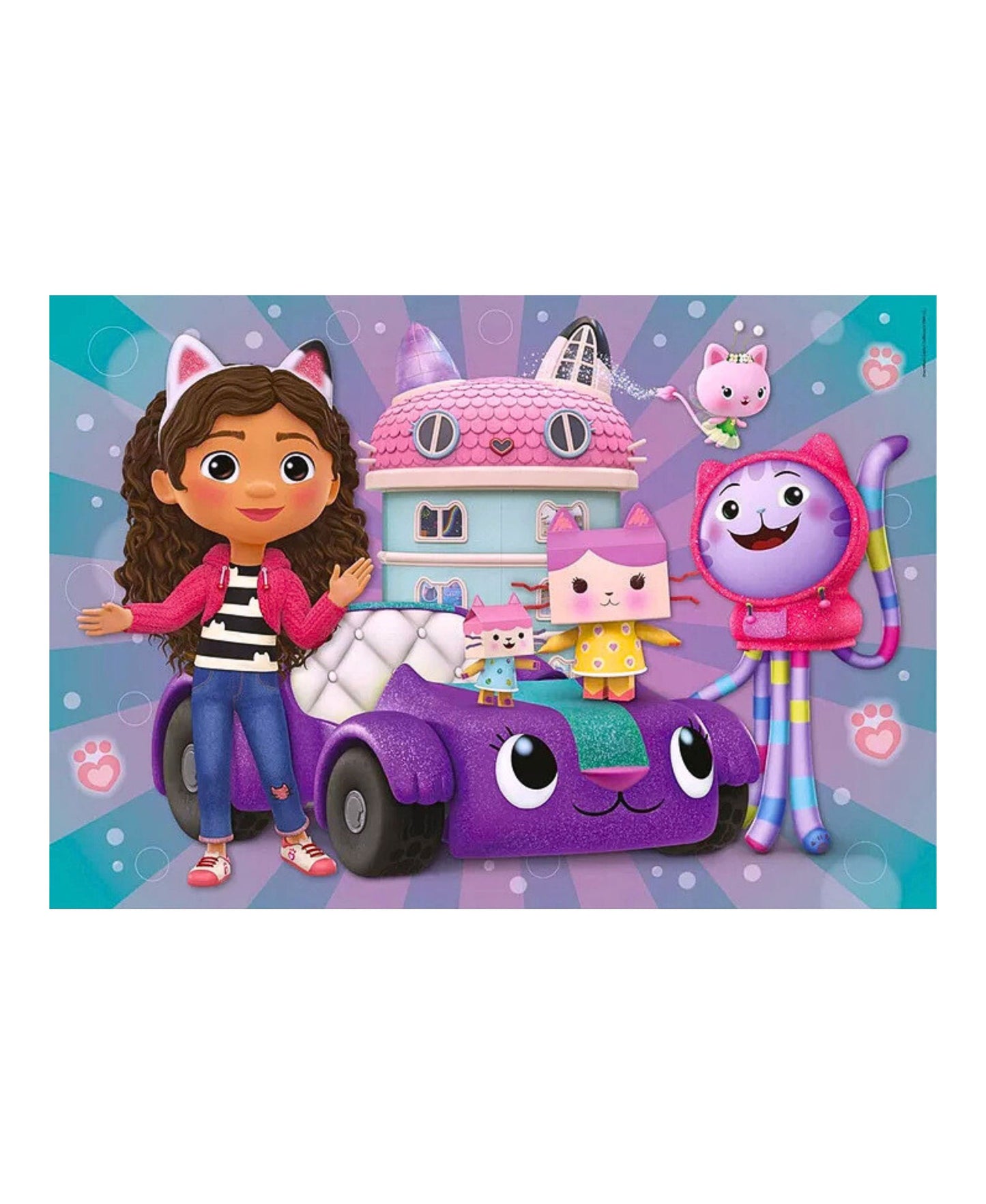 Gabby´s Dollhouse Kinderpuzzle Clementoni 2x20 Puzzleteile