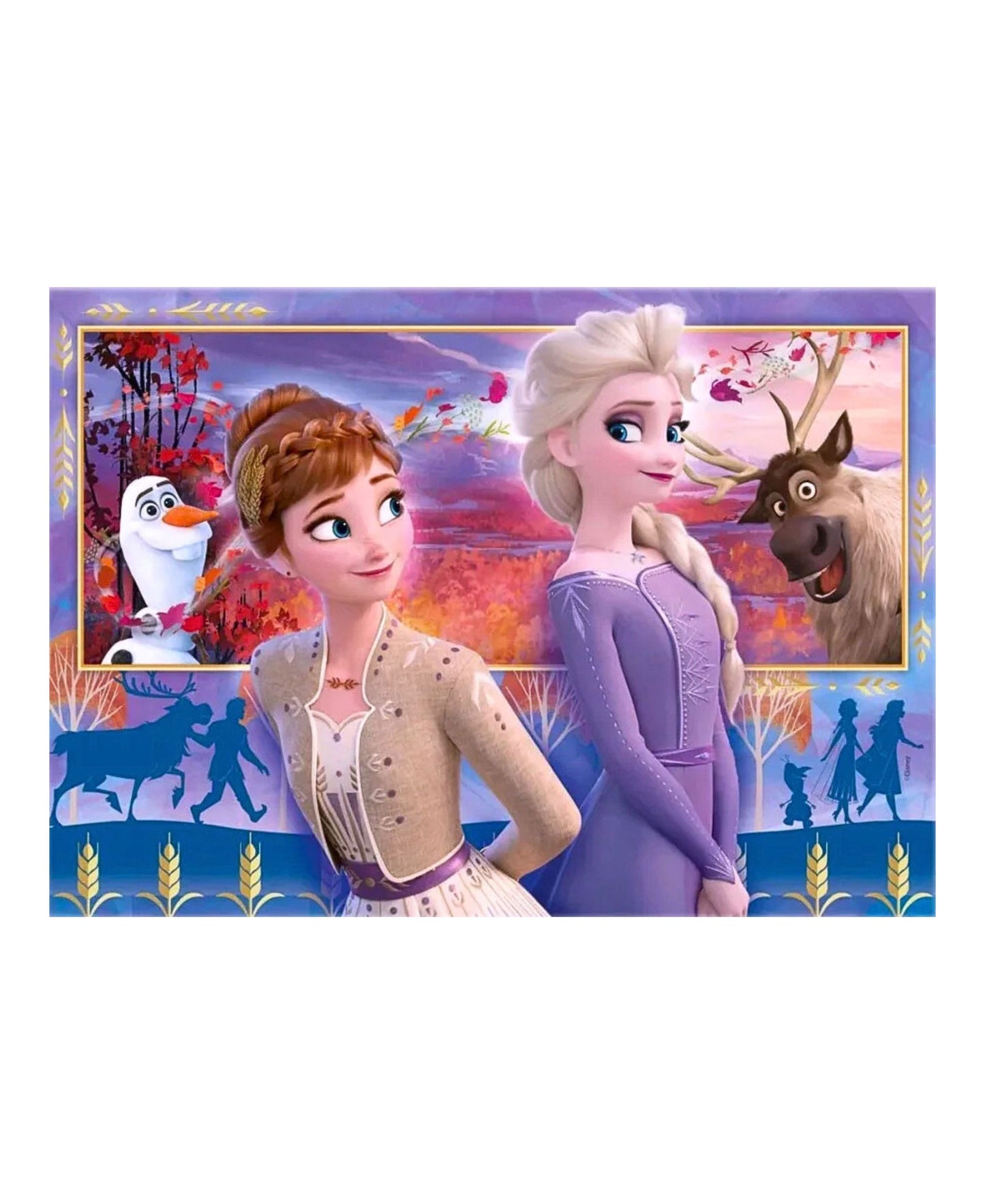 Disney Frozen Kinderpuzzle Clementoni 2x60 Puzzleteile
