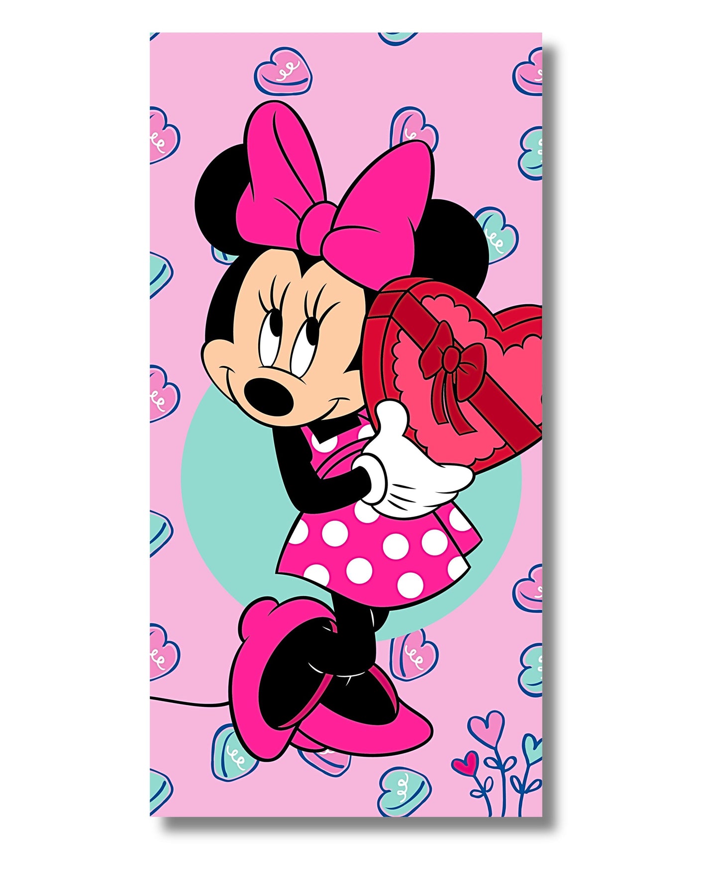 Disney Minnie Mouse Bade-/Strandtuch 70 x 140 cm