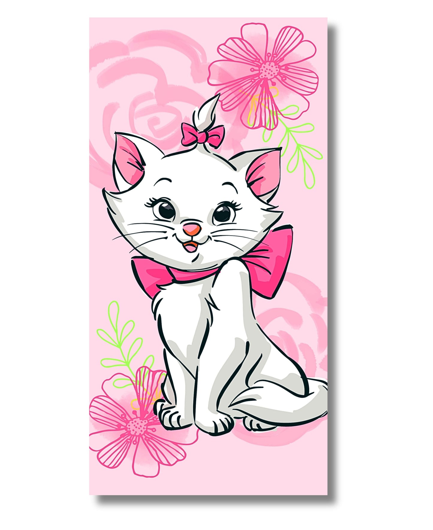 Disney Marie Aristocats Bade-/Strandtuch  70 x 140 cm