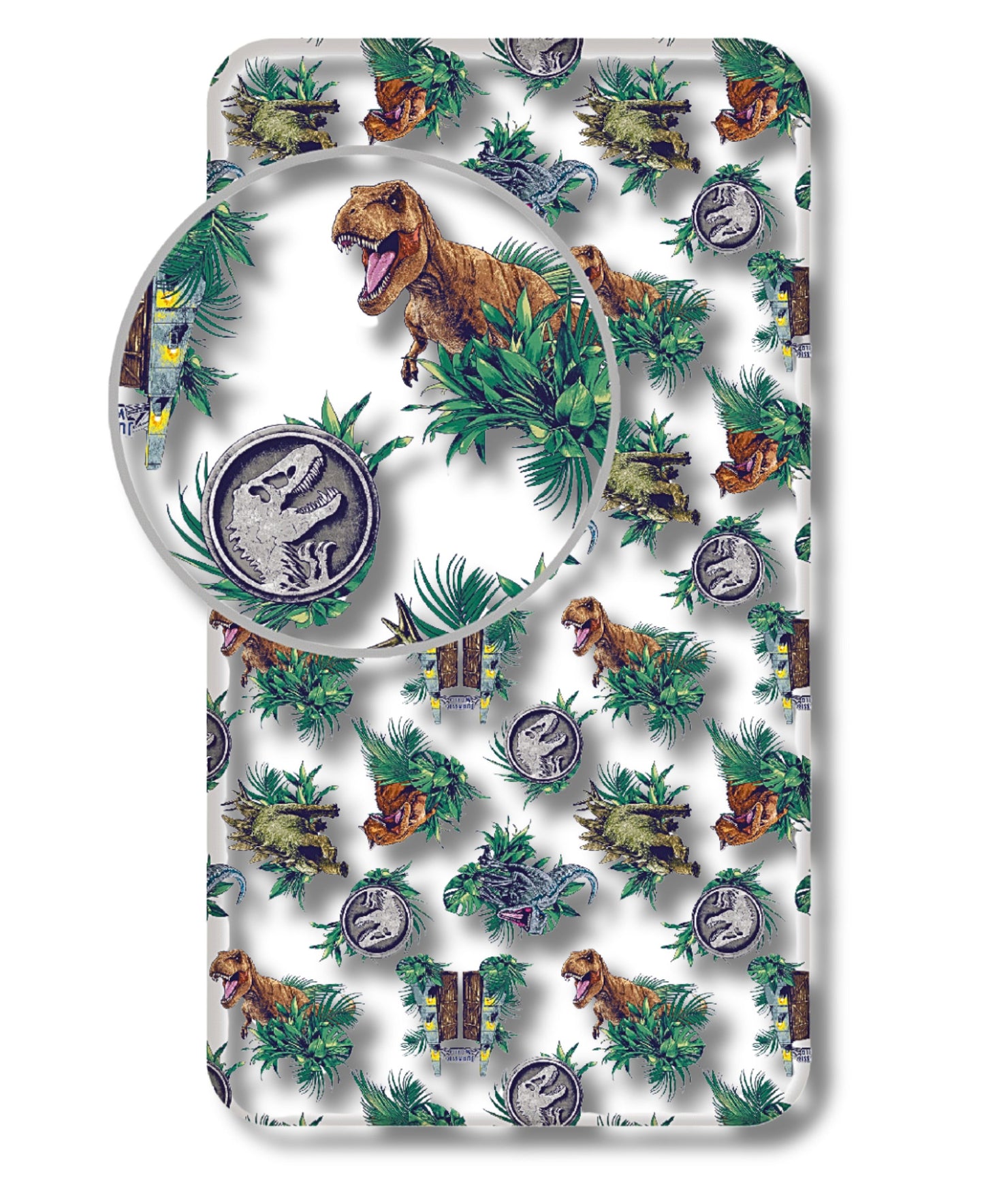 Jurassic World Spannbettlaken 90 x 200 cm