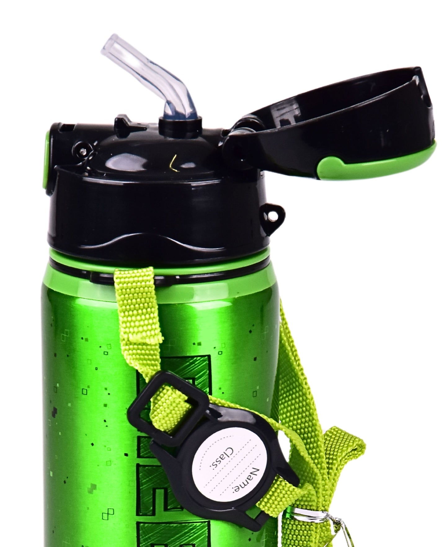 Alu-Trinkflasche Minecraft 600 ml mit Tragegurt