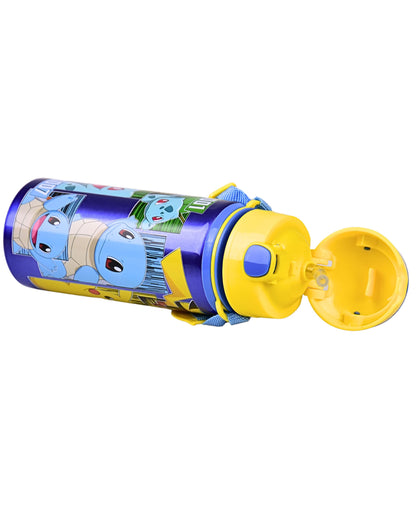 Alu-Trinkflasche Pokémon 600 ml mit Tragegurt