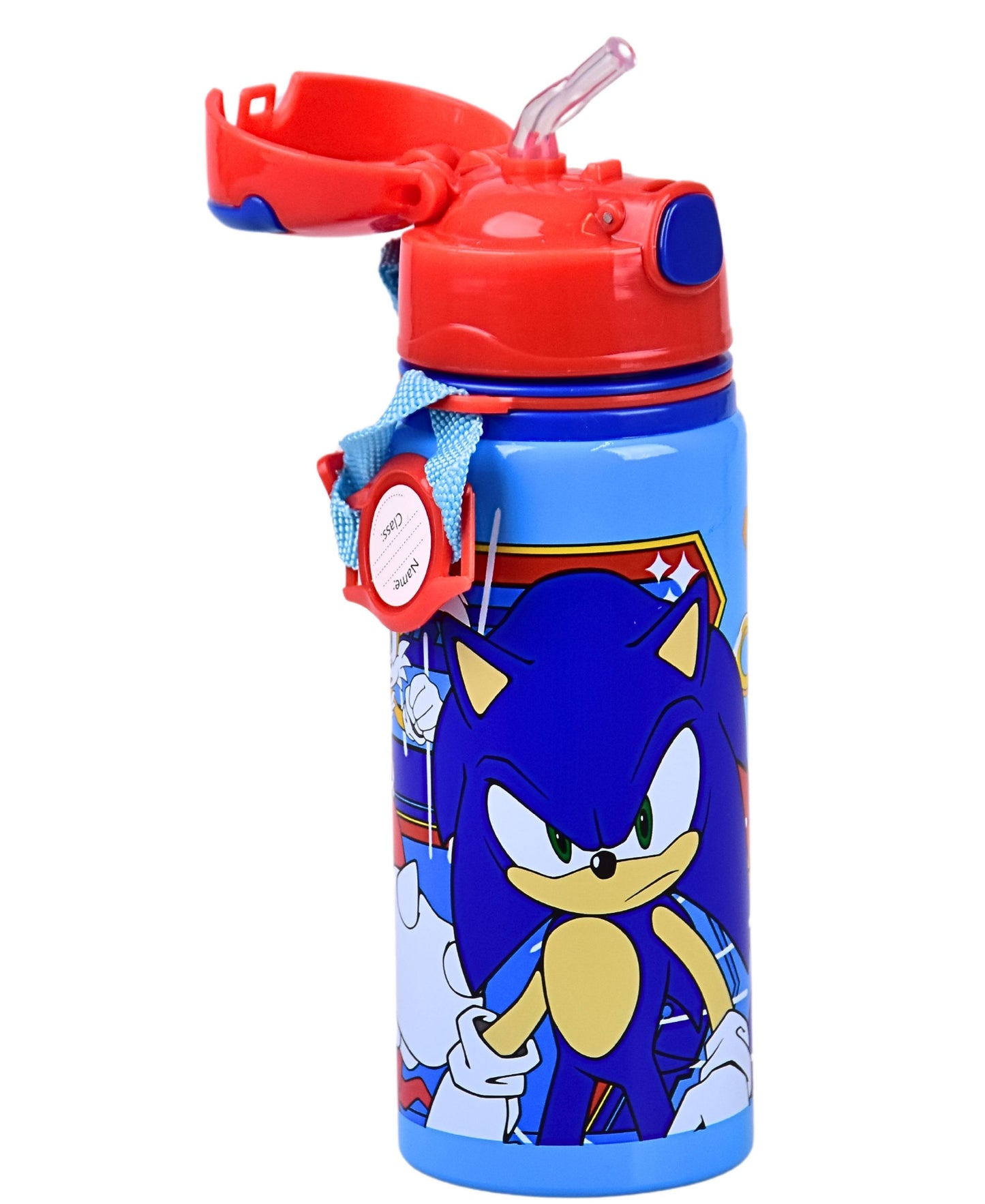 Alu-Trinkflasche Sonic The Hedgehog 600 ml mit Tragegurt