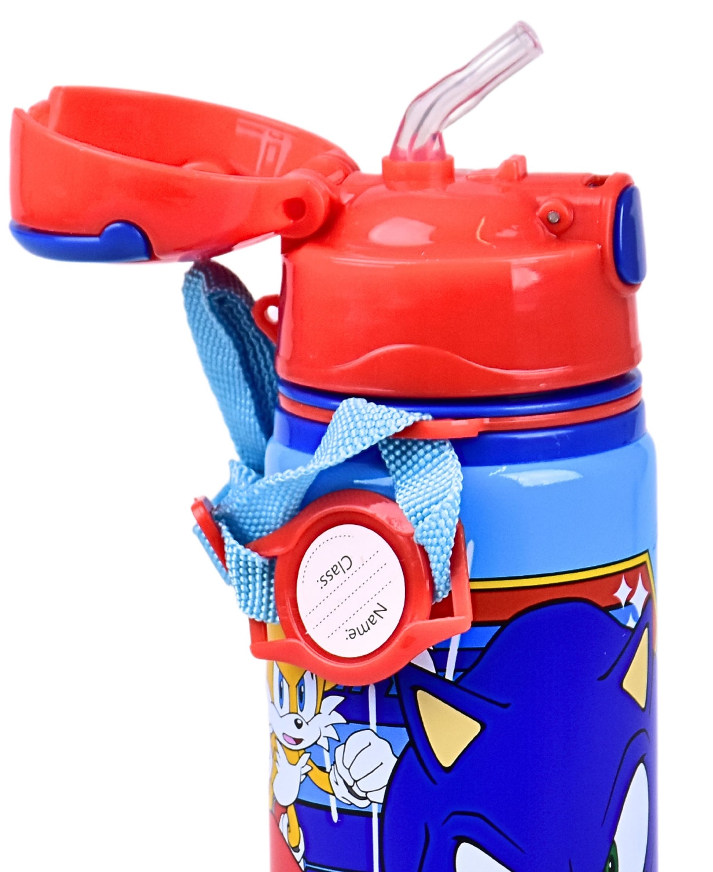 Alu-Trinkflasche Sonic The Hedgehog 600 ml mit Tragegurt