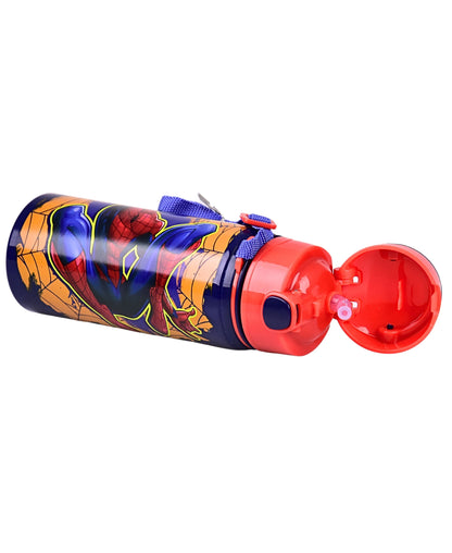 Alu-Trinkflasche Spider-Man 600 ml mit Tragegurt