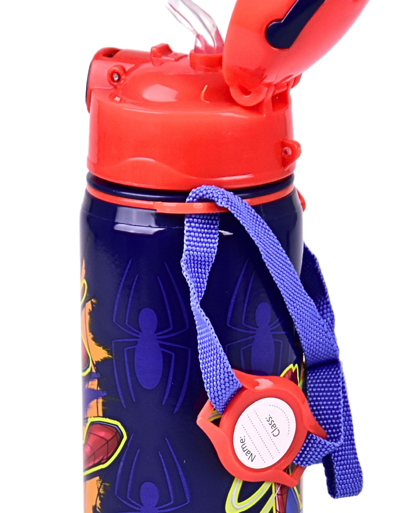 Alu-Trinkflasche Spider-Man 600 ml mit Tragegurt